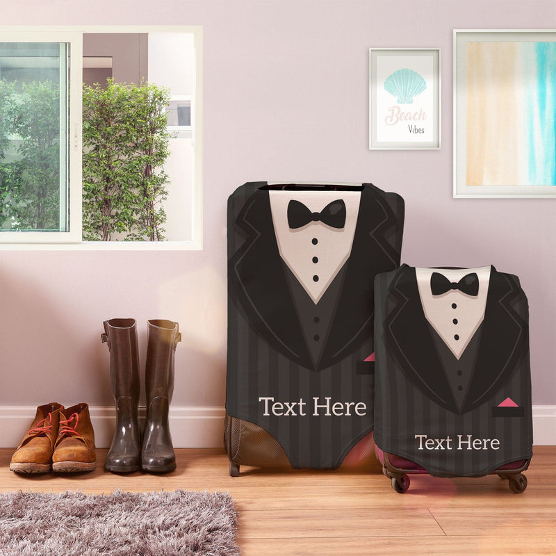 Groom Suit - Personalised Text CaseSkin