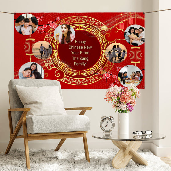 Personalised New Year Party Banner