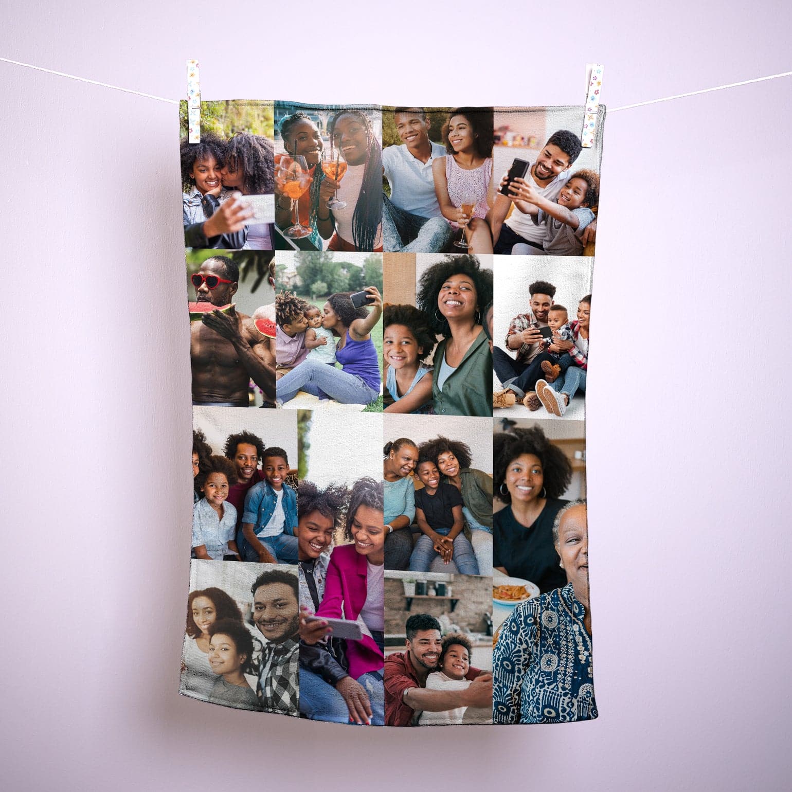 Create Your Own Collage - Personalised Tea Towel