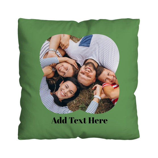 Choose Your Colour - 5 Photo - 45cm Personalised Cushion
