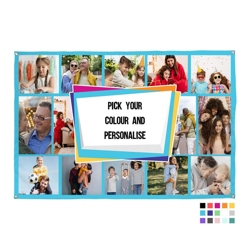 Any Occasion Photo Banner - Edit Text And Colour- 5FT X 3FTAny Occasion Photo Banner - Edit Text And Colour- 5FT X 3FT