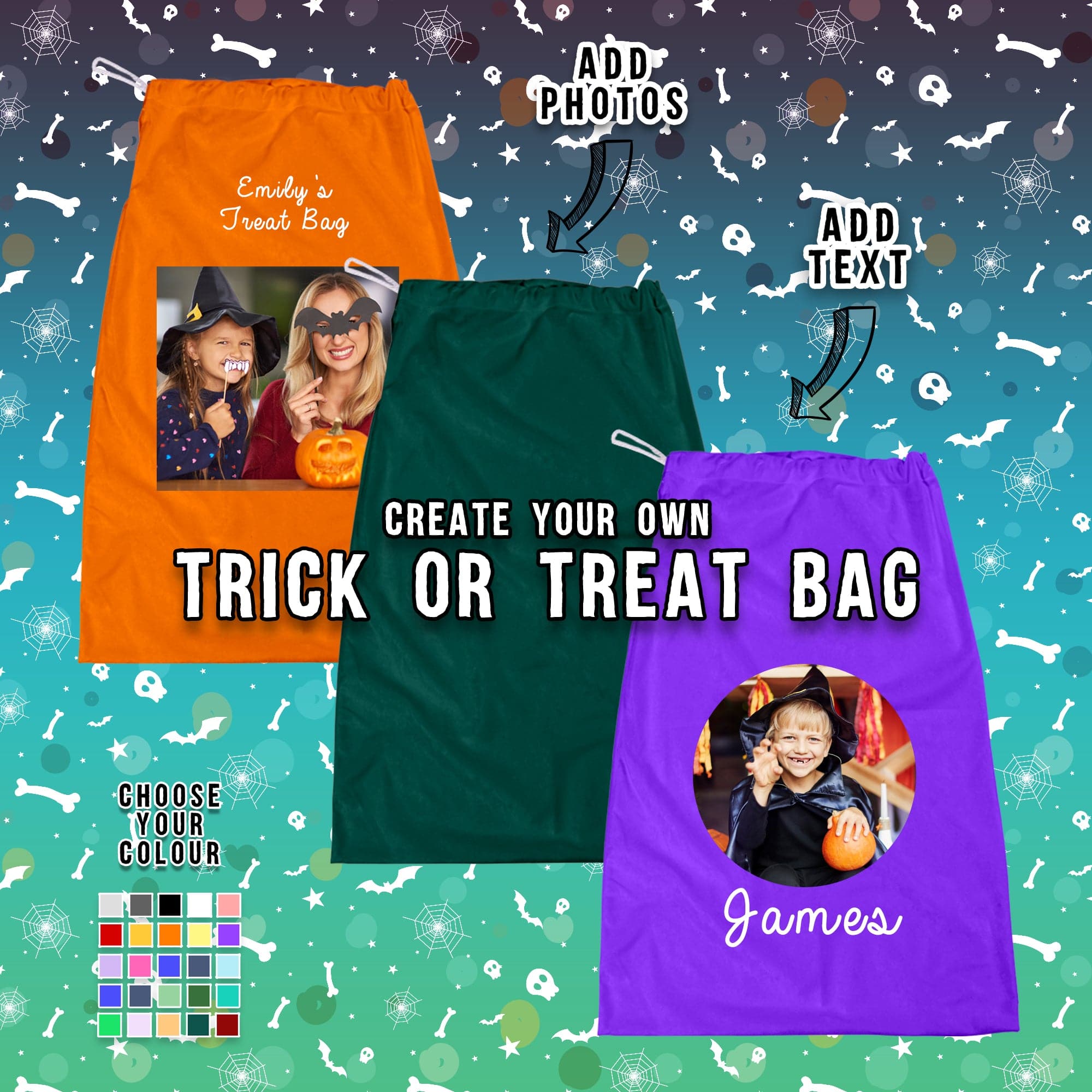 Create Your Own - Trick or Treat Bag