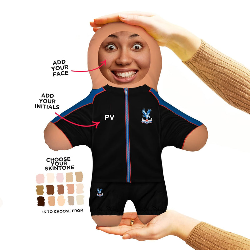 Crystal Palace FC  Tracksuit - Personalised Mini Me Doll - Officially Licenced