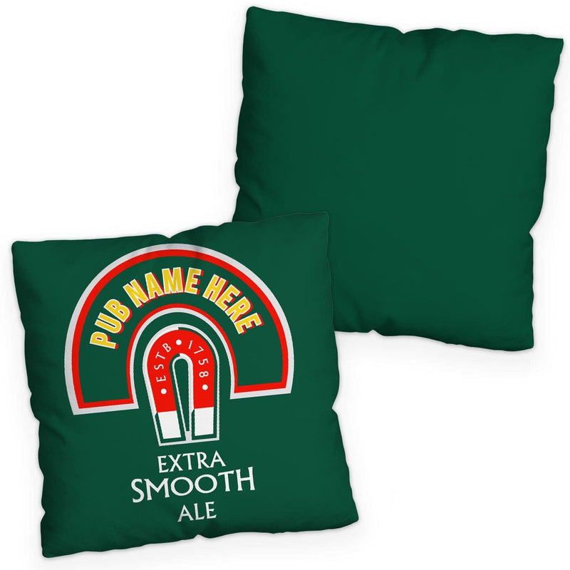 John Smiths Beer Label Cushion - Home Bar Cushions - Pub Cushions