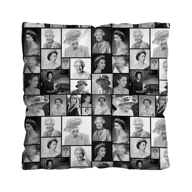 Queen - B&W Collage - 45cm Square Cushion