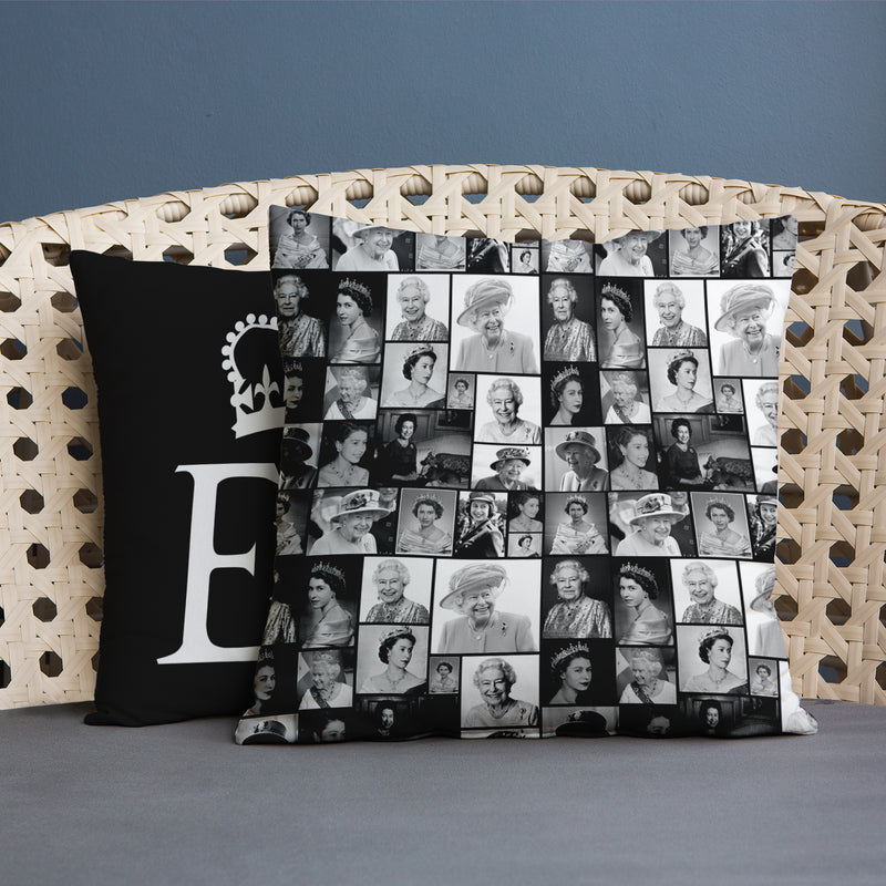 Queen - B&W Collage - 45cm Square Cushion