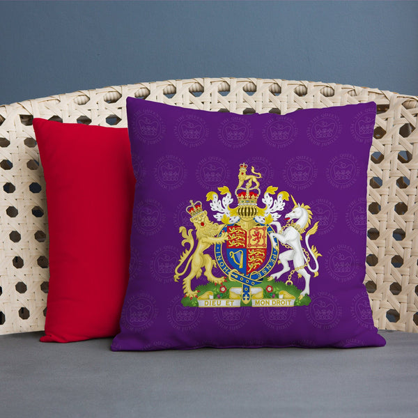 Jubilee - The Royal Arms - 45cm Cushion
