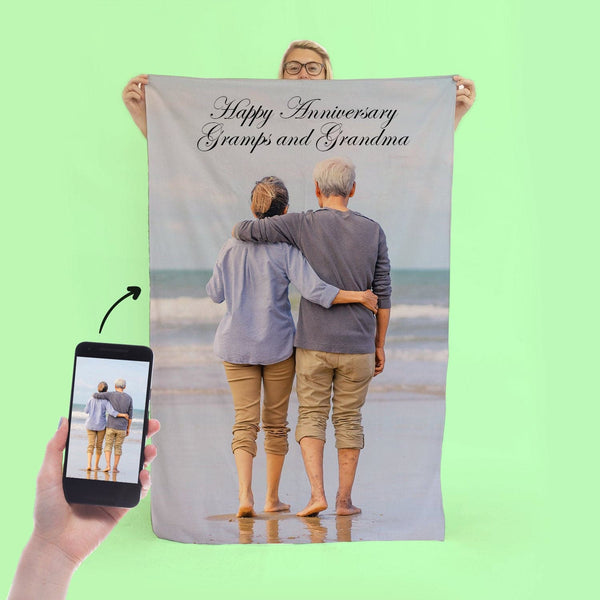 Personalised Beach Towel - Create Your Own