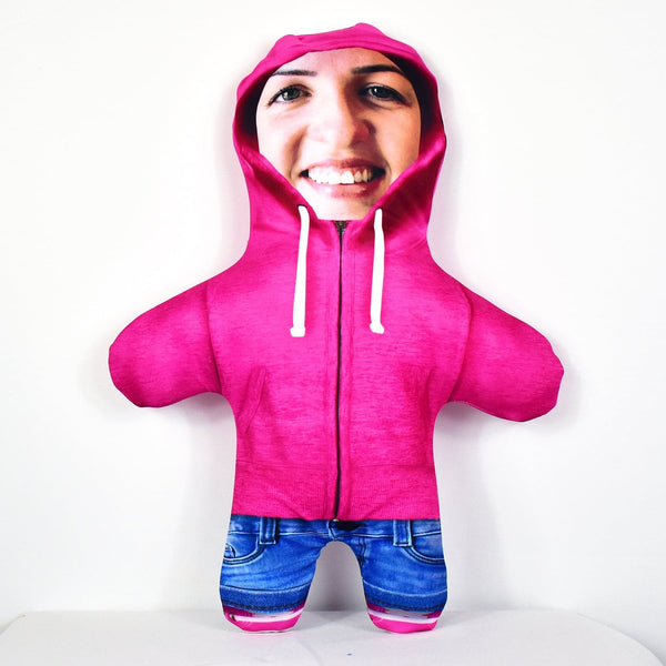 Pink Hoodie - Personalised Mini Me Doll