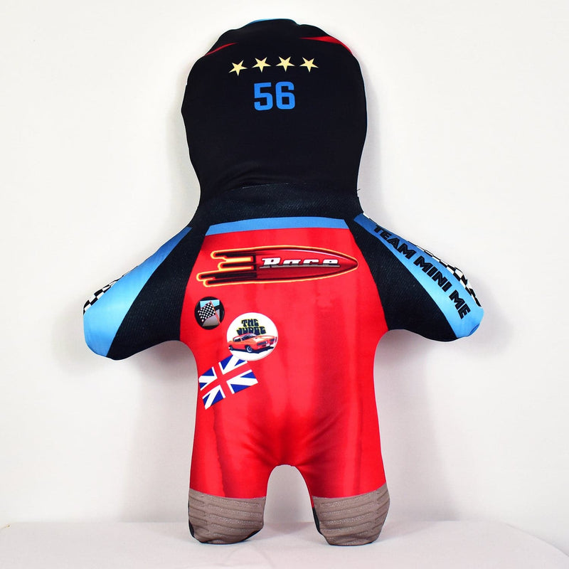 Red Race Car Driver - Personalised Mini Me Doll