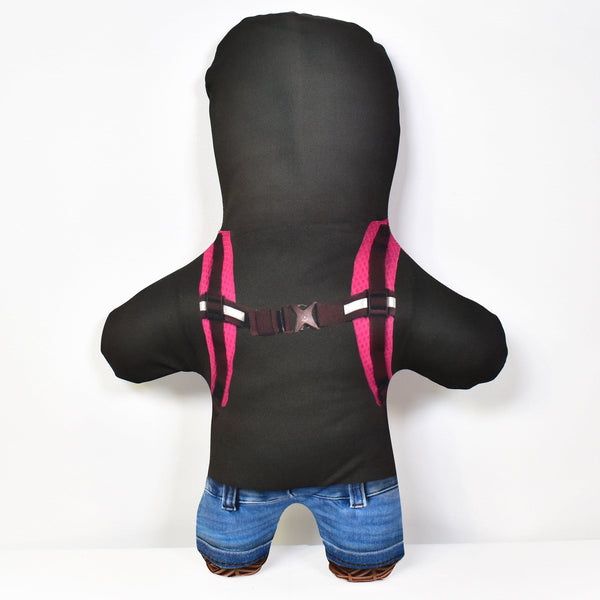 Pink Baby Carrier - Two Faces - Personalised Mini Me Doll