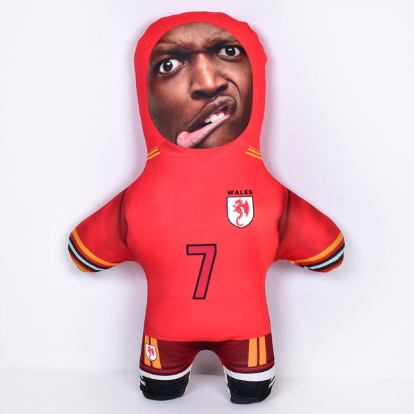 Wales Kit - Add Your Name And Number - Personalised Mini Me Doll