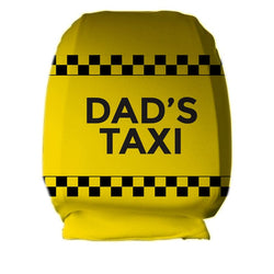 Dads Taxi Headrest Cover
