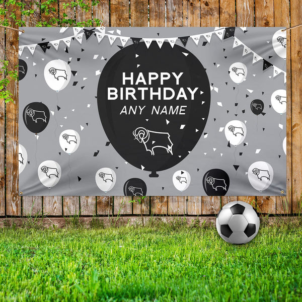 Custom DCFC Football Club Fabric Birthday Banner