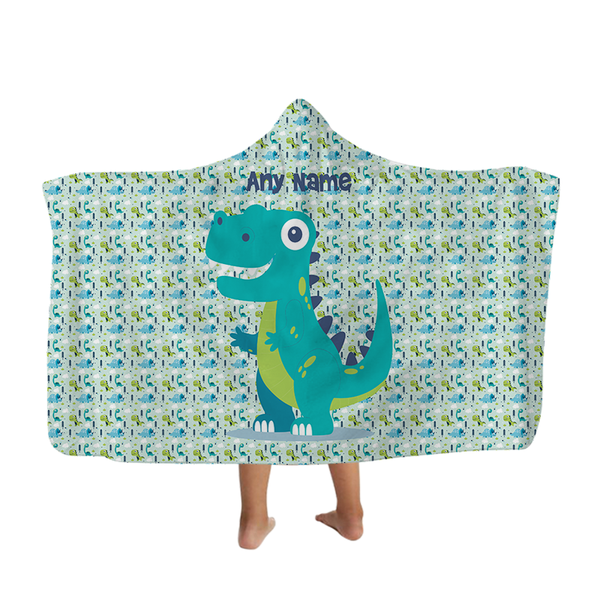 Dinosaur - Hooded Blanket - Kids