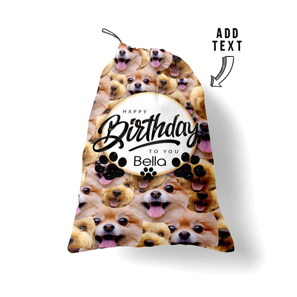 Personalised Text - Happy Birthday Bag