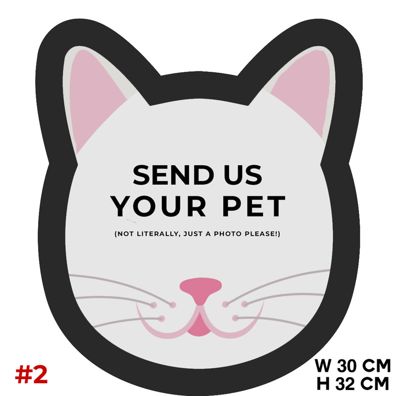 Cat Face Cushion - Pet Mush Cush 2