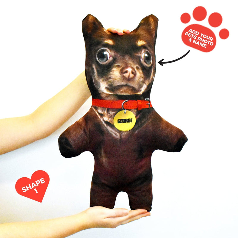 Brown Dog Fur - Personalised Pet Mini Me