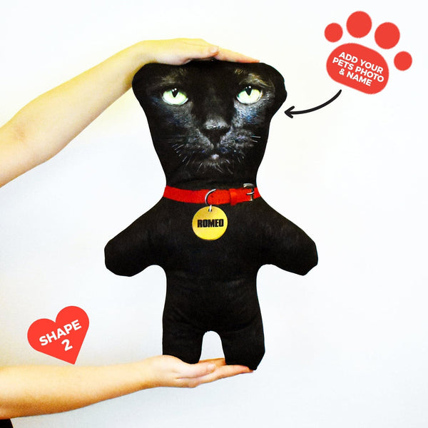 Black Cat Fur - Personalised Pet Mini Me