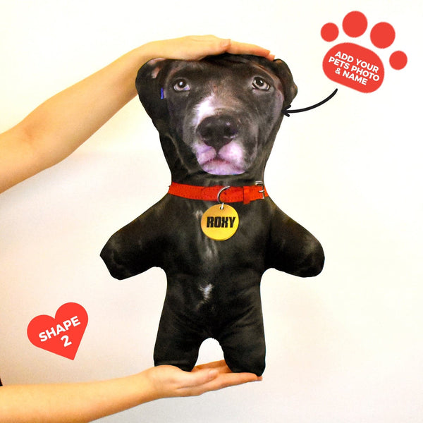 Black Dog Fur - Personalised Pet Mini Me