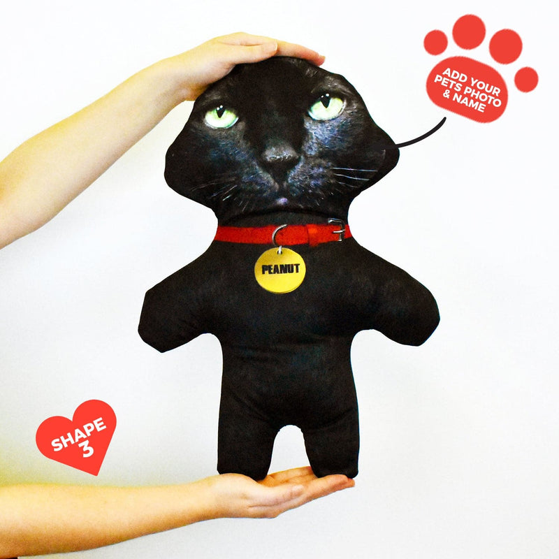 Black Cat Fur - Personalised Pet Mini Me