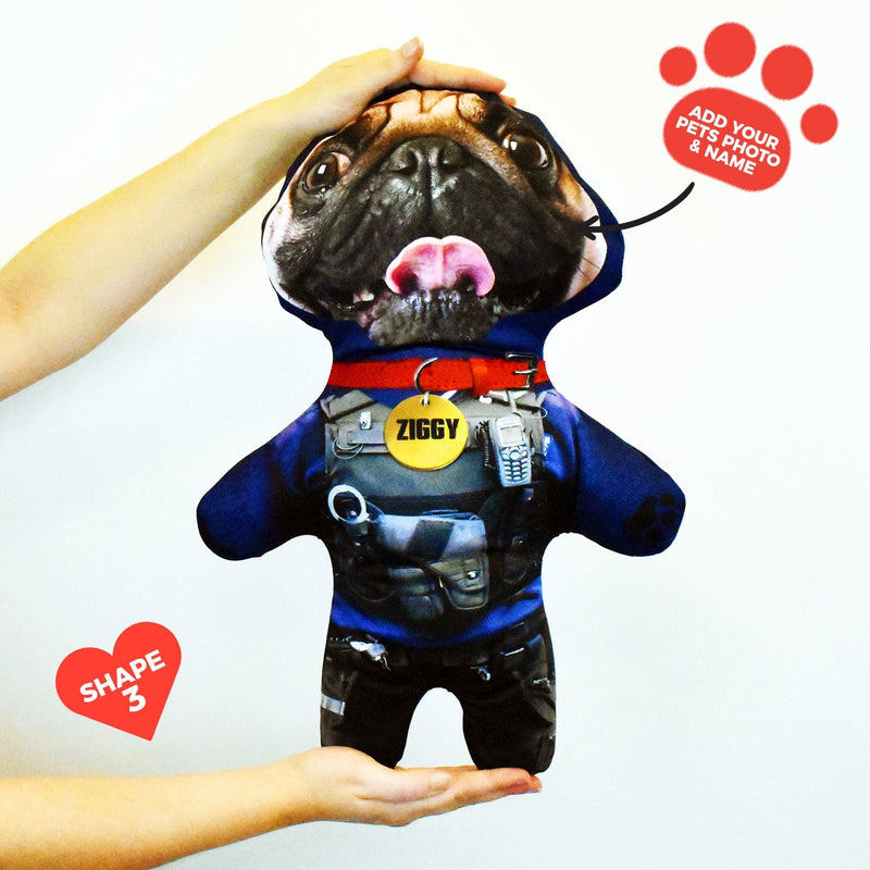 Police Officer - Personalised Pet Mini Me