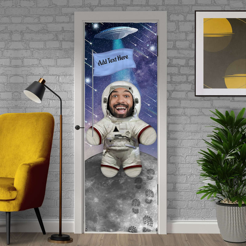 Add Personalised Text - Space - Mini Me World - Door Banner