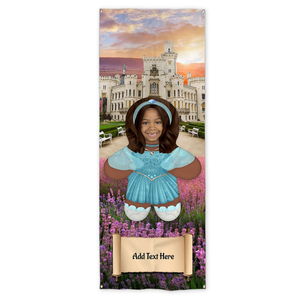Add Personalised Text - Princess - Mini Me World - Door Banner
