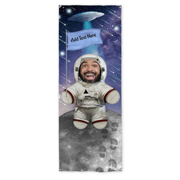 Add Personalised Text - Space - Mini Me World - Door Banner
