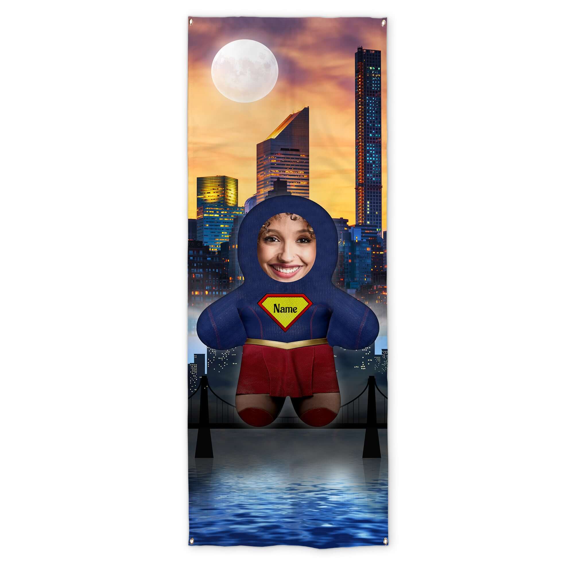 Add Personalised Text - Superwomen - Mini Me World - Door Banner