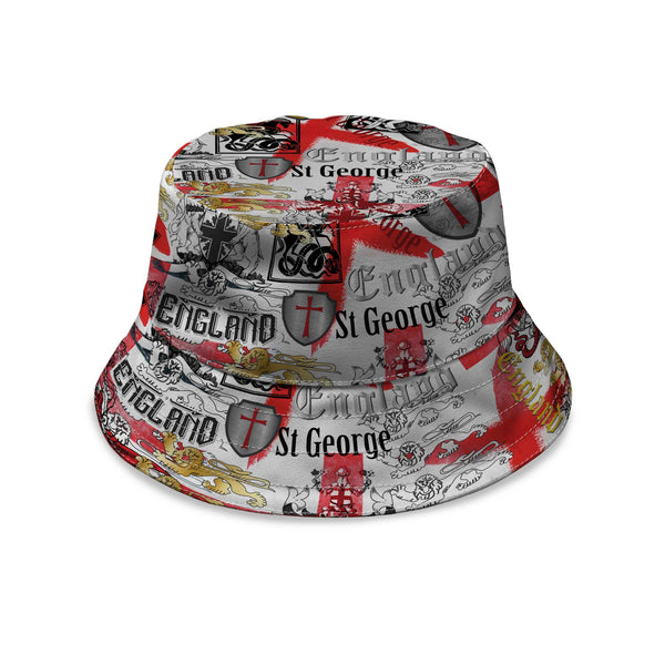 England St George Custom Bucket Hat