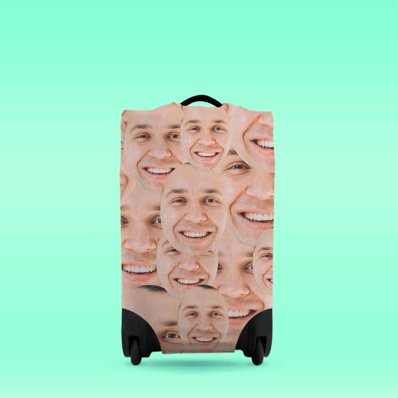 Your Face All Over Personalised Suitcase Cover – https
