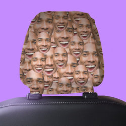 Your Face All Over - Headrest Cover