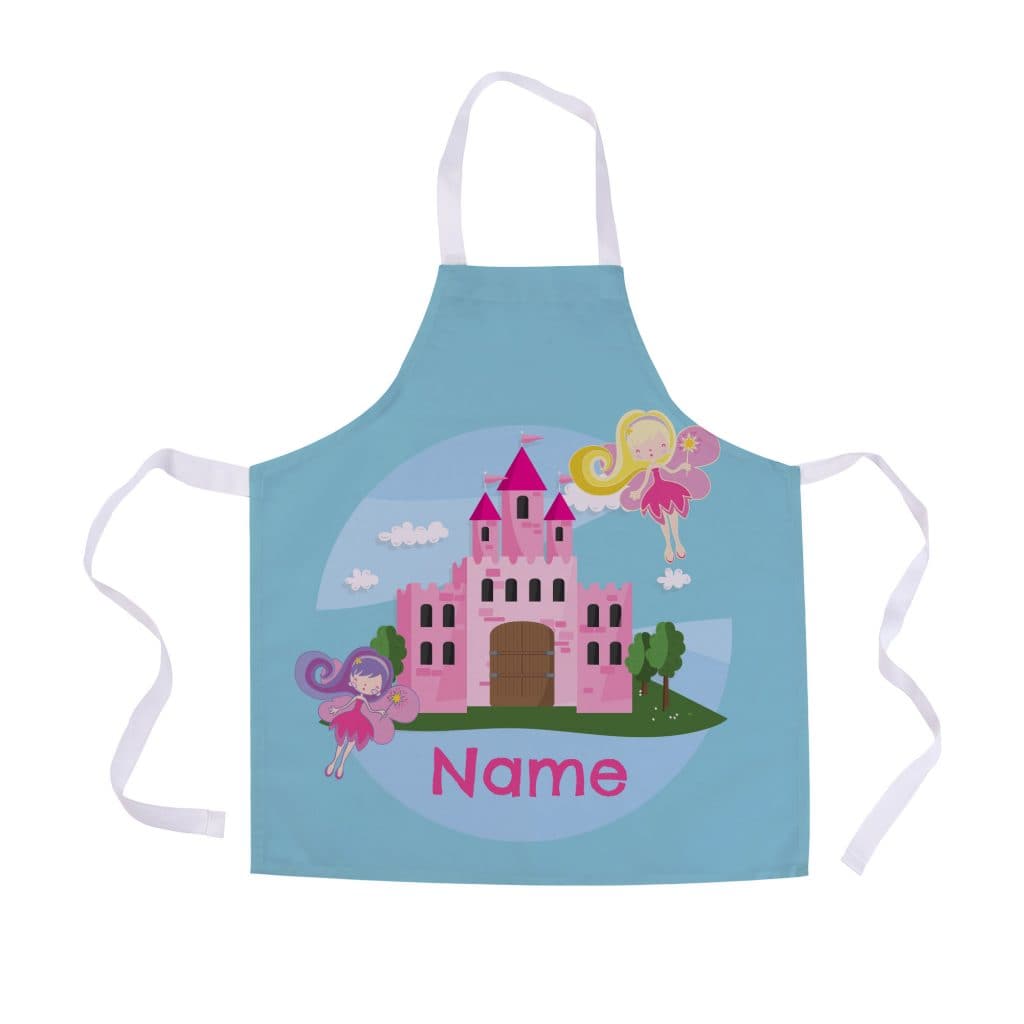 Personalised Fairy Castle - Kids Apron – https://britishmade.gifts/