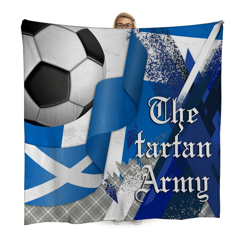 Tartan Army - Personalised Fleece Blanket