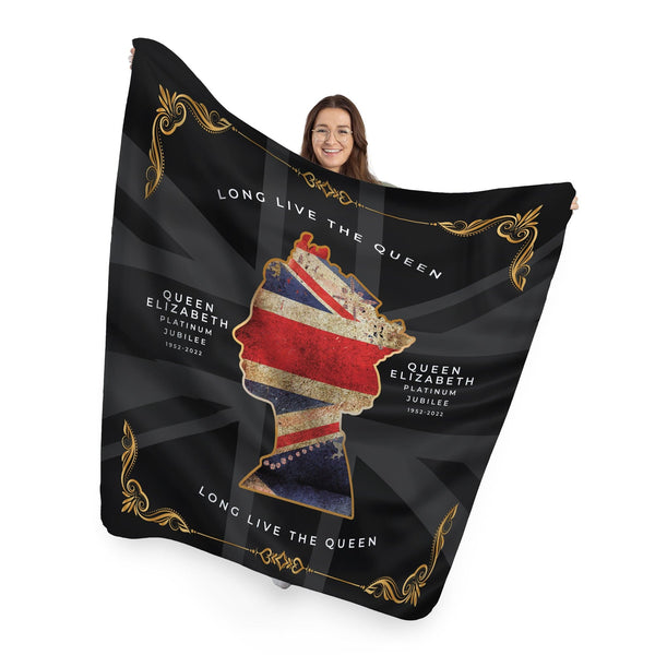 Long Live The Queen - Jubilee Fleece Blanket