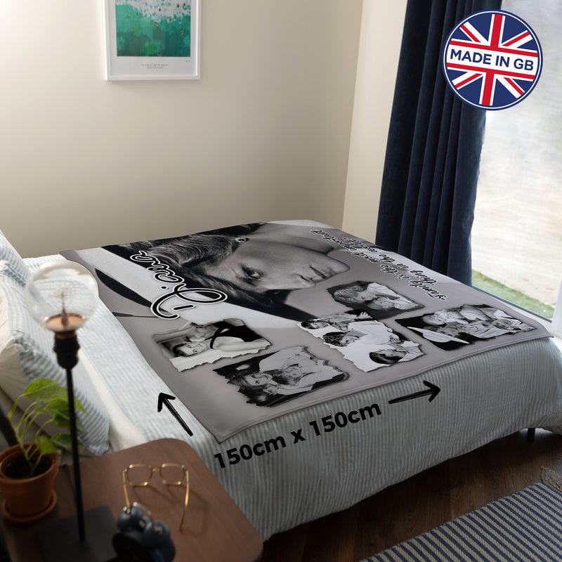 Princess Diana - Family - 150 x 150cm Fleece Blanket