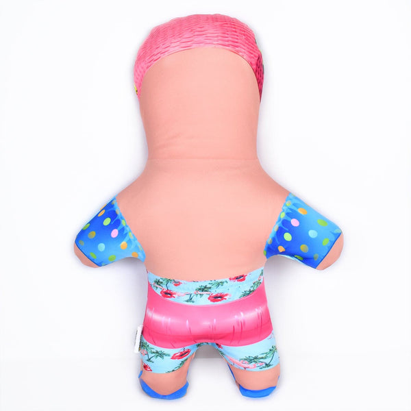 Rubber Ring Swimmer - Two Variants - Personalised Mini Me Doll