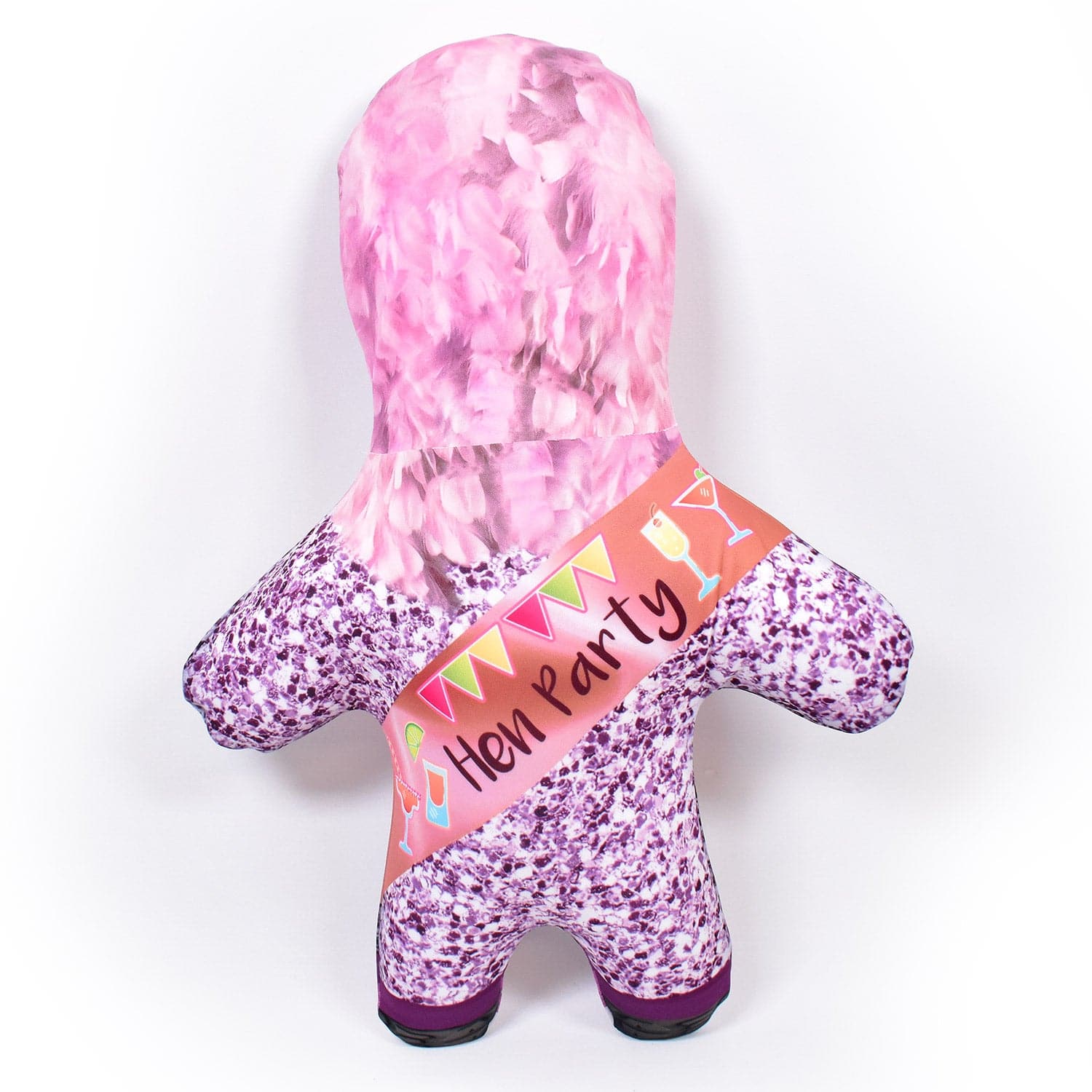 Hen Party - Sparkle Suit - Personalised Mini Me Doll