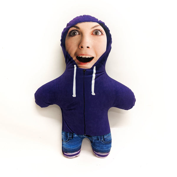 Purple Hoodie Mini Me Doll