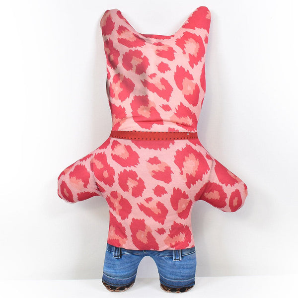 Pink Leopard Hoodie - Personalised Pet Mini Me