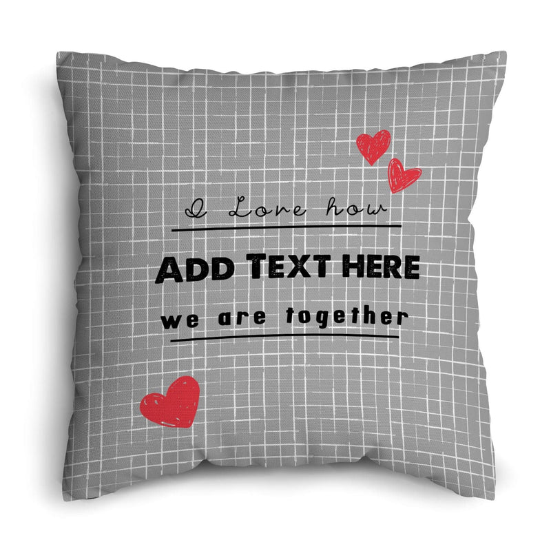 Valentines I Love How - Photo 45cm Cushion