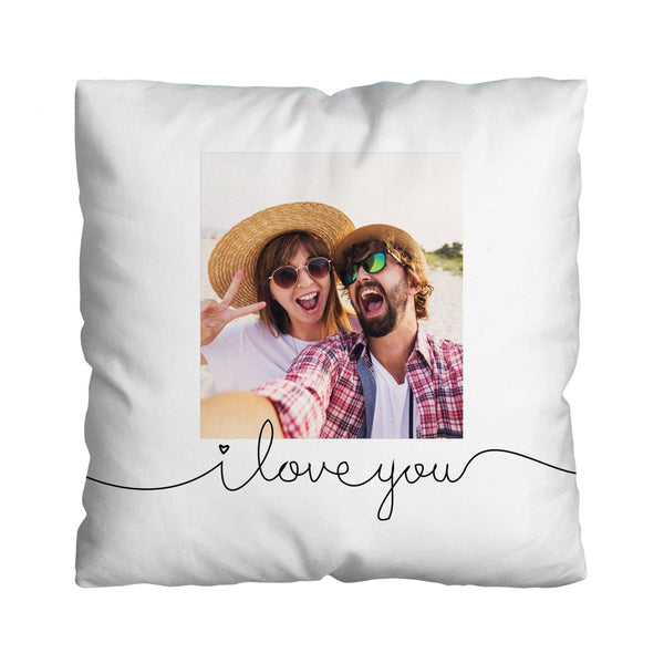 I Love You - 1 Photo - 45cm Cushion