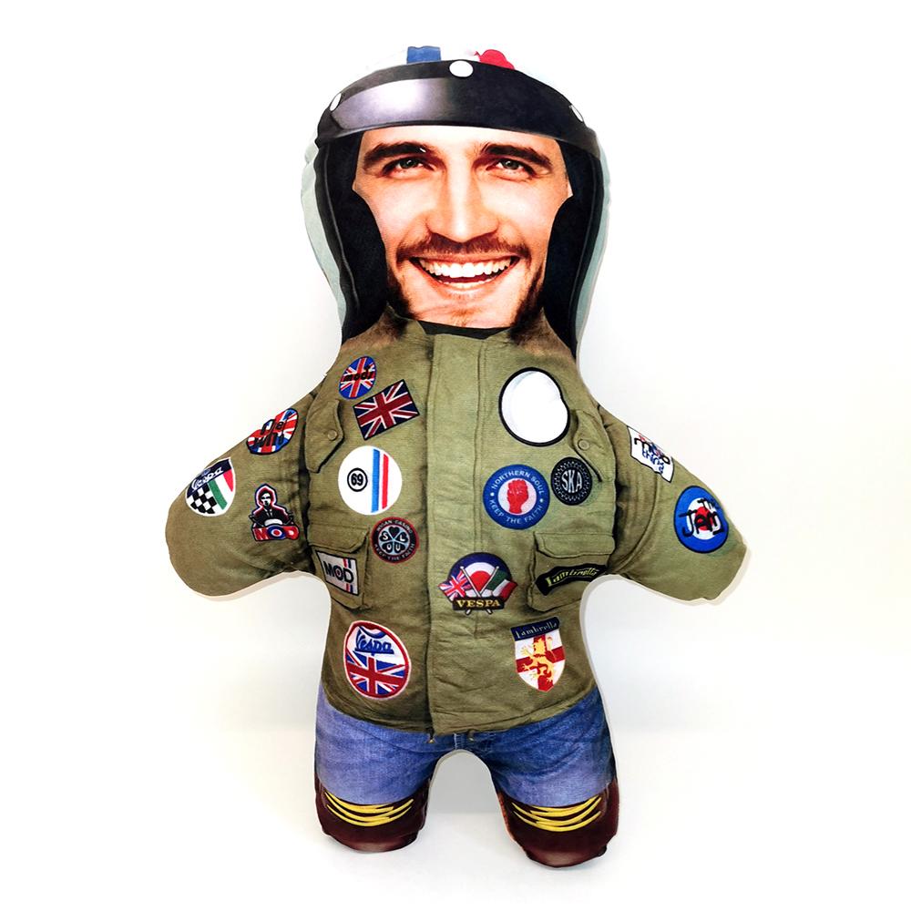 MOD Scooter - Personalised Mini Me Doll | Free UK Shipping