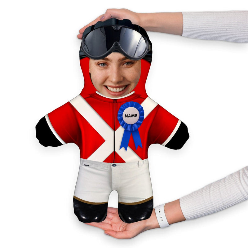 Jockey - Choose Your Silks - Pattern and Colour - Personalised Jockey Mini Me Doll