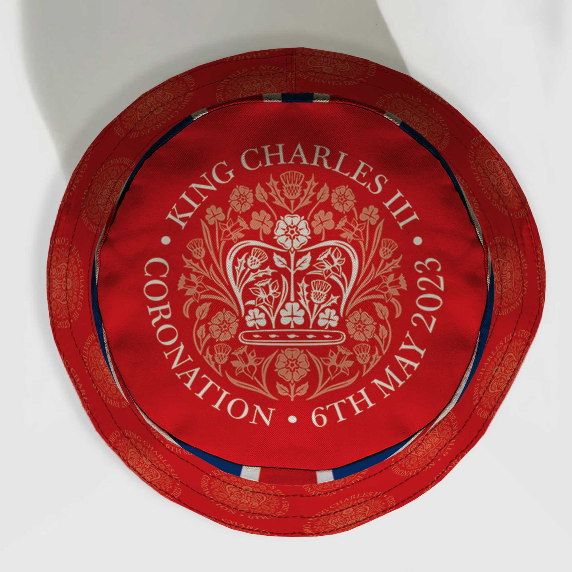 King Charles Emblem - Commemorative - Bucket Hat