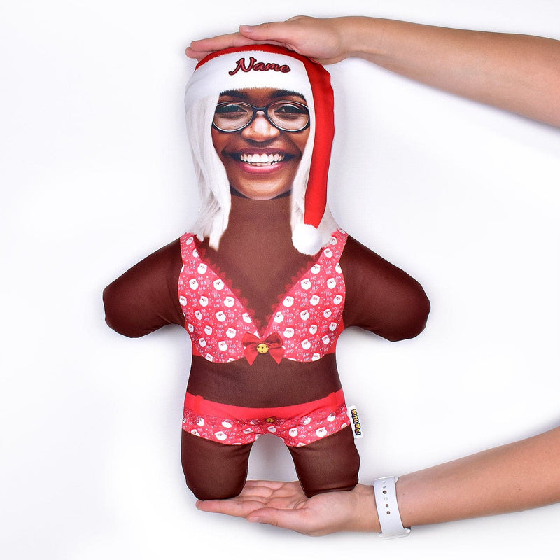 Christmas Undies - Mrs Claus - 4 Variants - Personalised Mini Me Doll