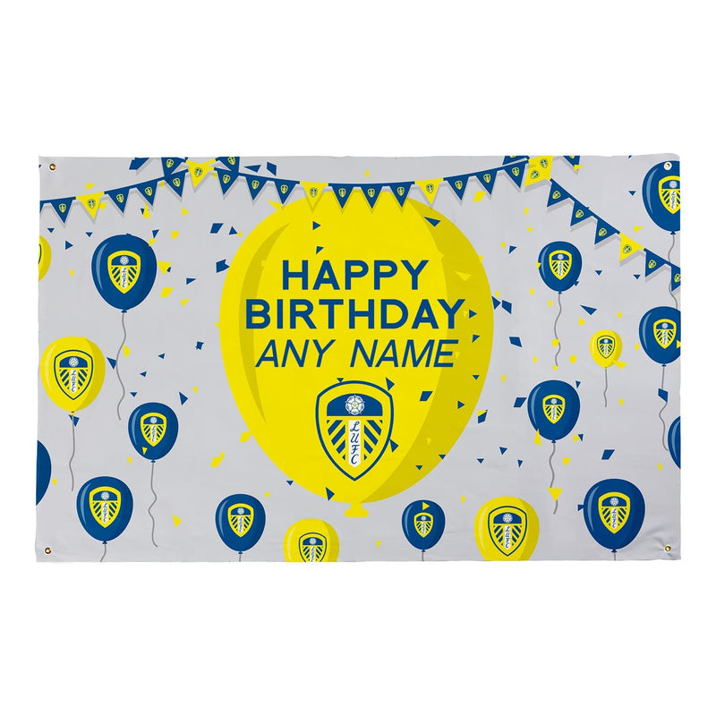 Happy Birthday Leeds United Football Club Banner