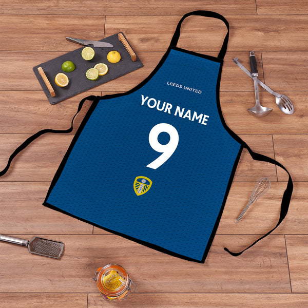 Leeds United FC - Name Number Apron - Officially Licenced