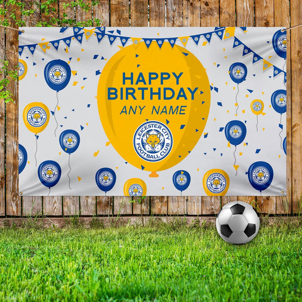 Custom LCFC Happy Birthday Fabric Banner